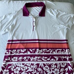 Nancy Lopez Woman’s Plus Size 2X Golf Shirt E83